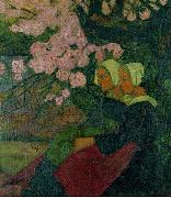 Two Breton Women under an Apple Tree in Flower Paul Serusier